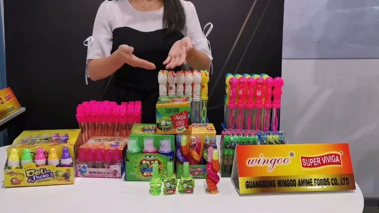 Kosher 25ml Halal Sweet Fruit Flavor Sour Mini Spray Candy Buy Spray