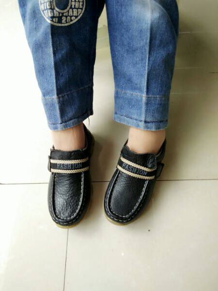 Chaussures enfants en cuir - Ref 1014247 Image 7