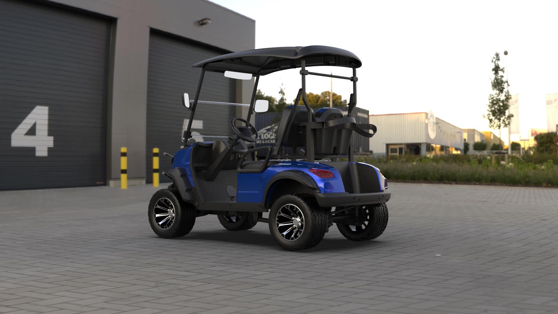 Evolution Custom Cheap Club Cart Gabbie Carter Port Aransas 48 Volt