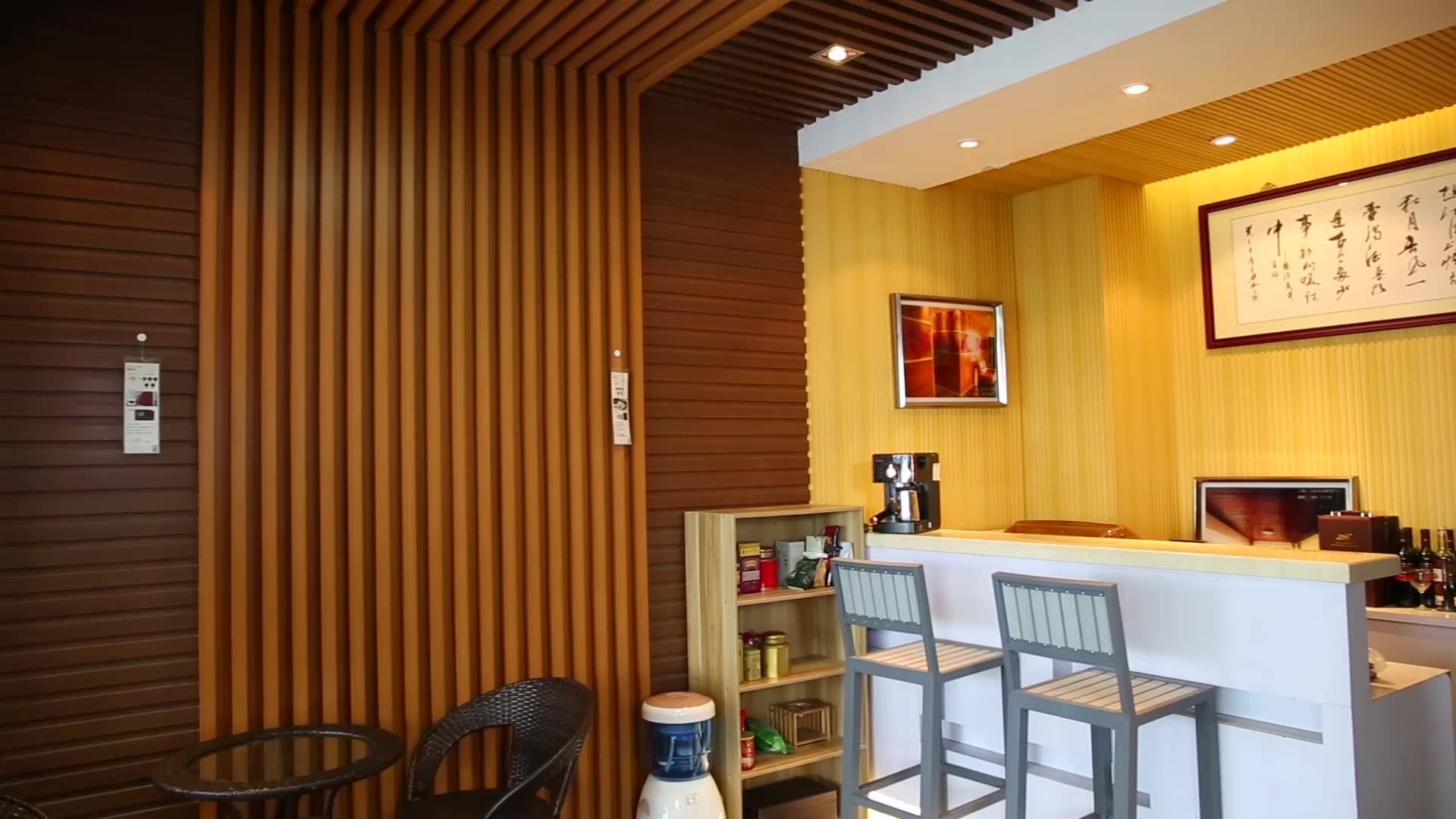 Fire retardant PVC composite wall panels for interior decoration, View