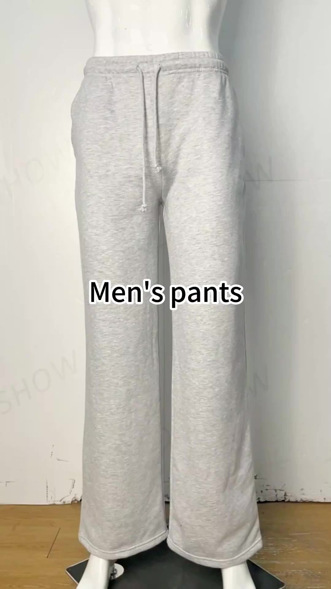 Custom Sweat Pants Men Heavy Weight Sweat Pants Streetwear Tech Fleece