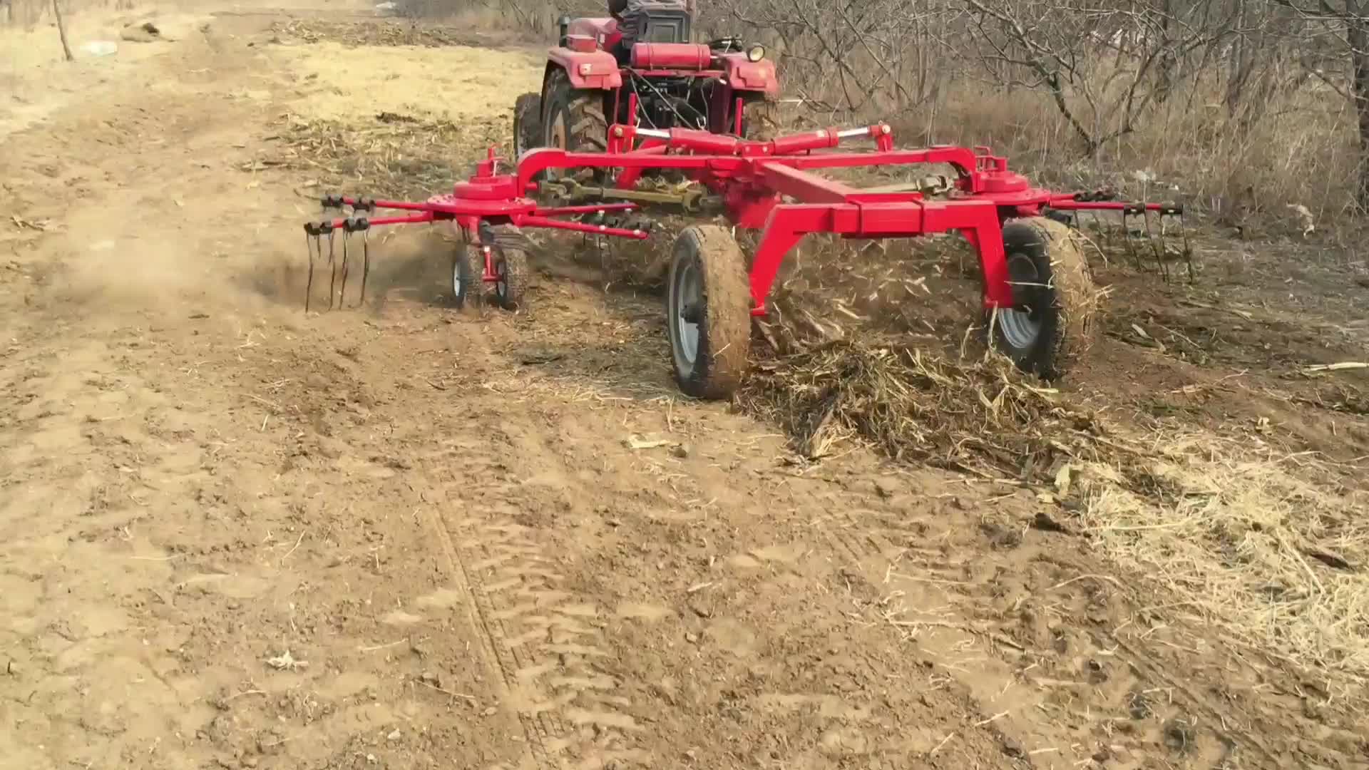 High Efficiency Tractor Mounted 9ls Hay Rake Tedder Buy Hay Rake