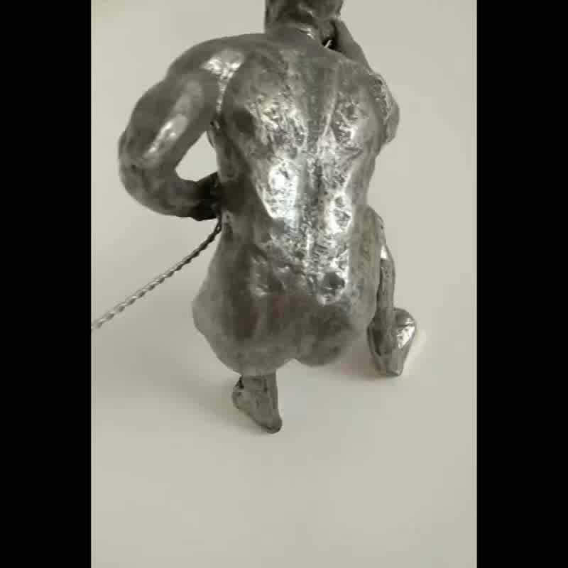 resin climbing man