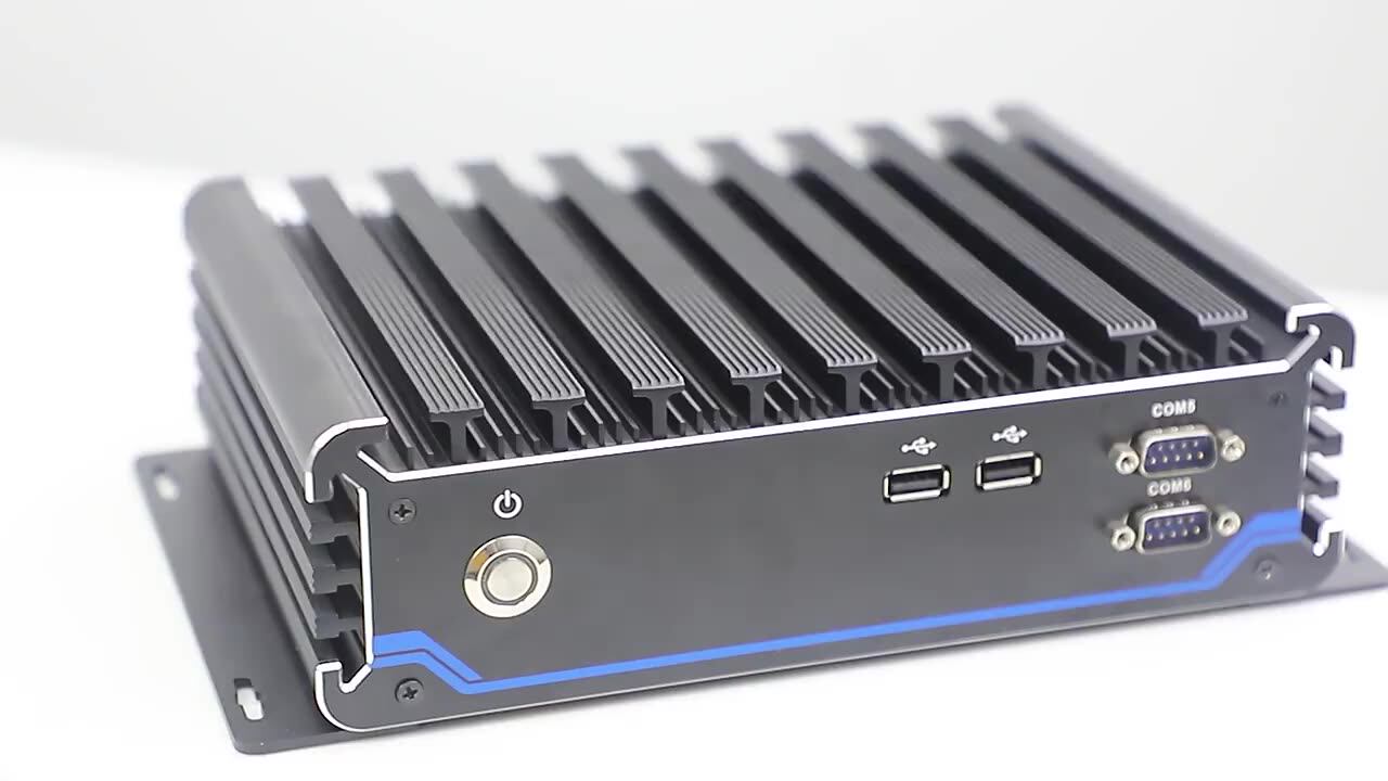ファンレス ミニPC I7-1165G7 6LAN Embedded Fanless Mini PC Core I7