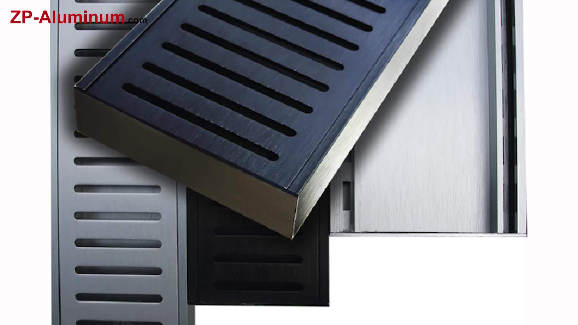 Zp Custom Aluminum Floor Drain Cover Buy Floor Drain Cover,Aluminum