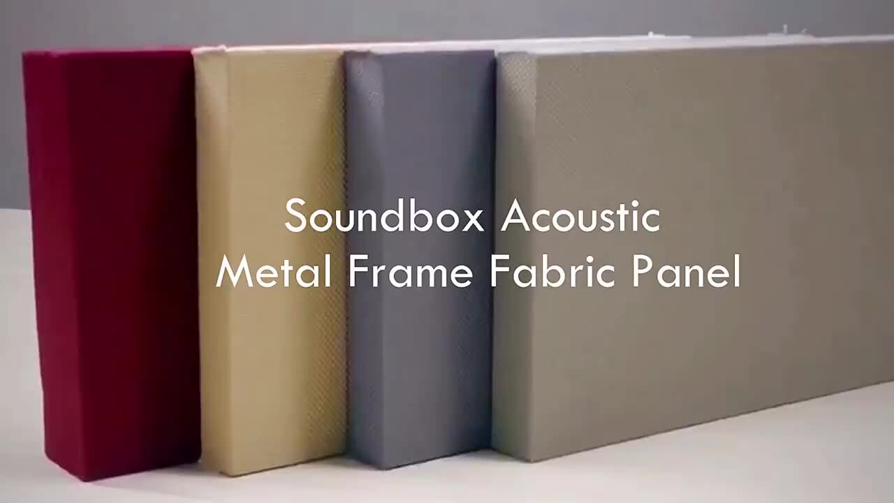 Cheap Indoor Acoustical Panels Sound Blocking Fiberglass Acoustic Panel