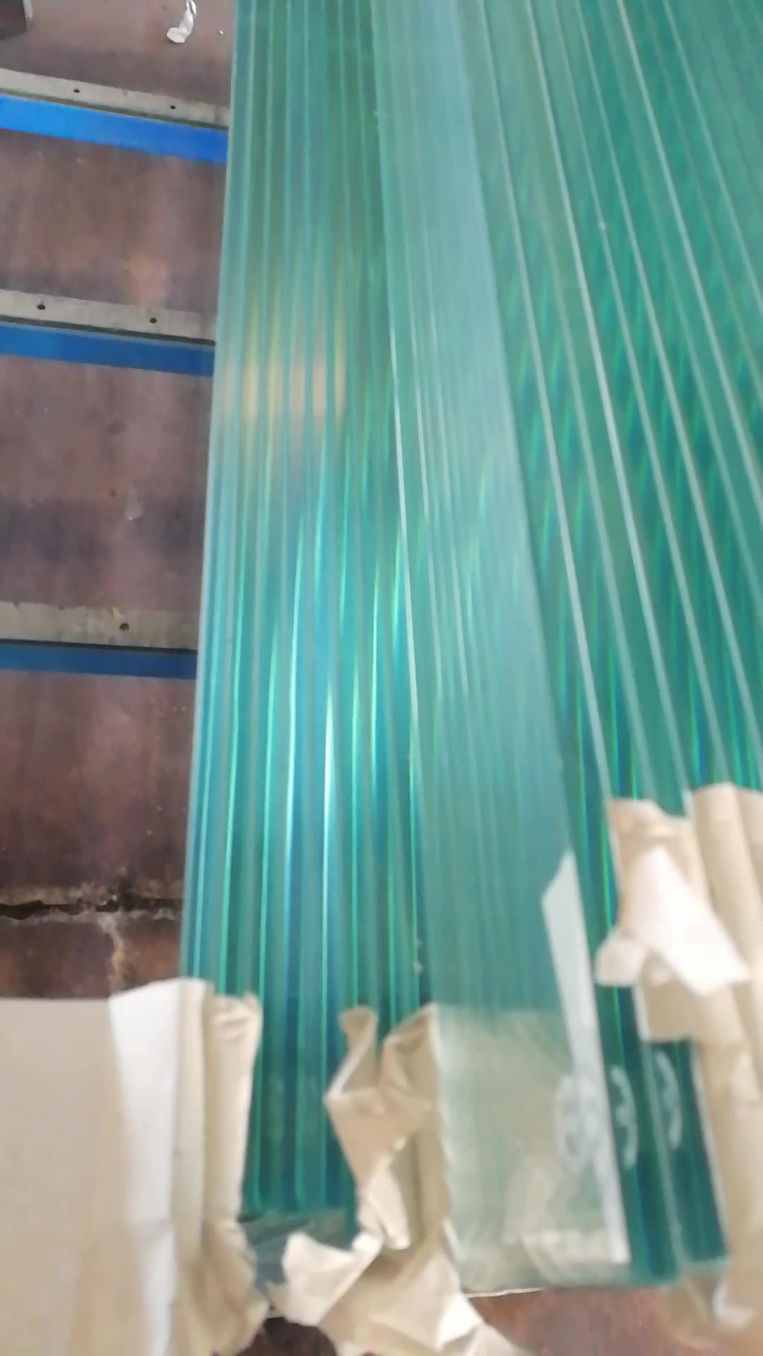 Translucent Colour Tempered Glass Partition For Bathroom ...