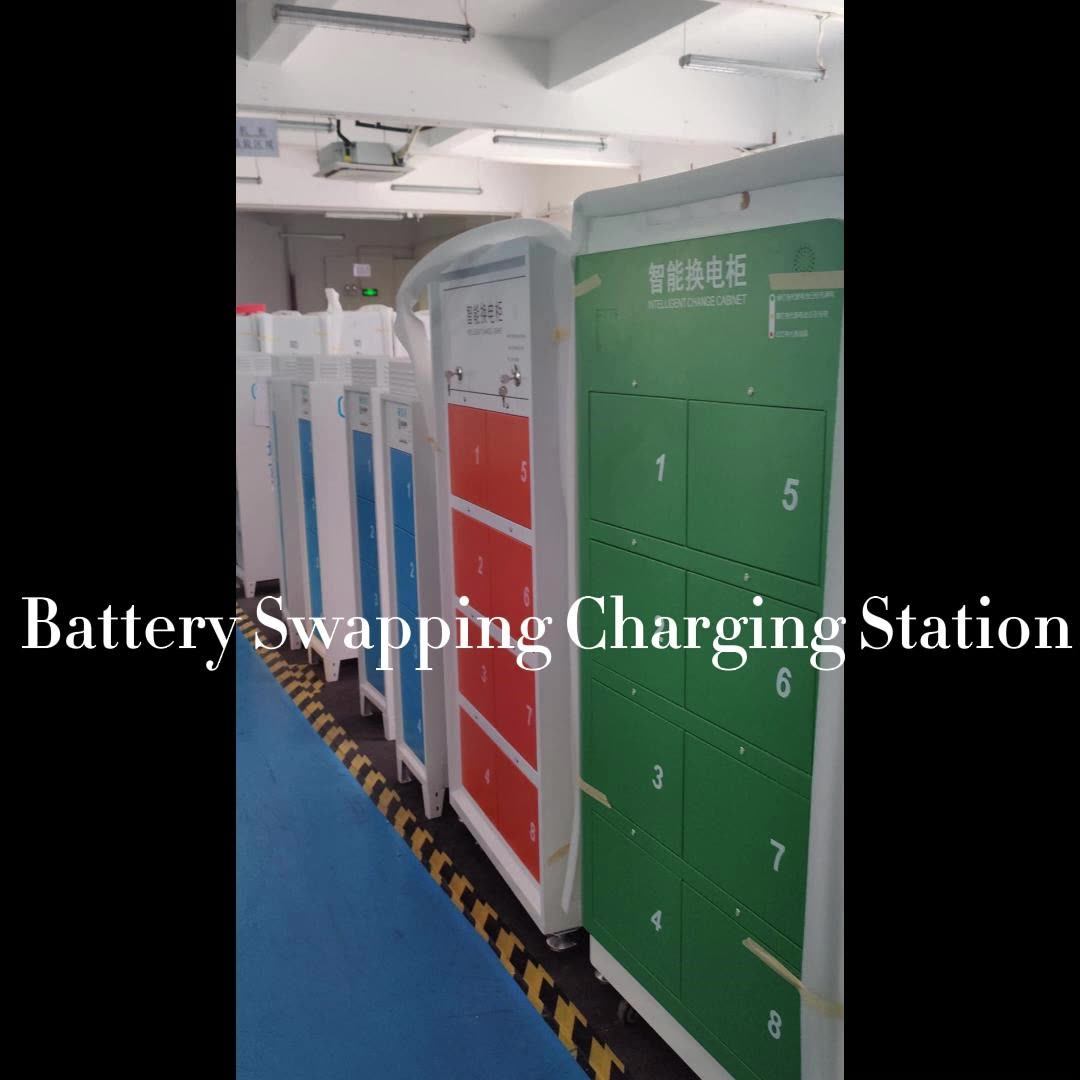 Ev Scooter Motorcycle Ebike Power Exchange 4/10/12/16 Slots