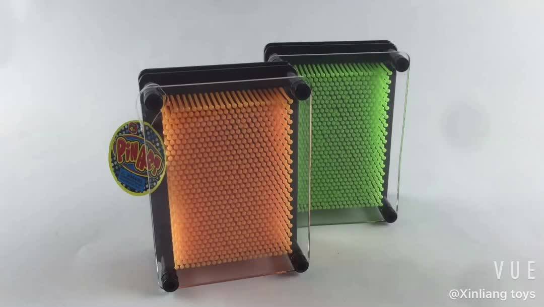 Plastic High Quality 3d Pin Art Impression Sculptures Game Mini Pins