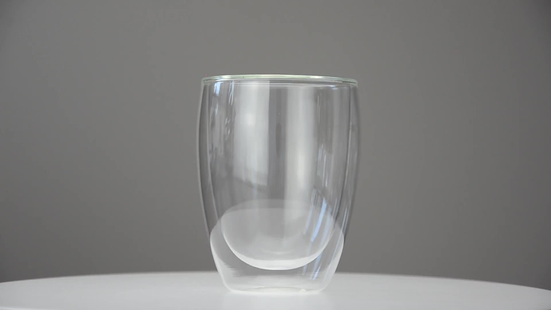 Double Wall Glass Coffee Cup With Bamboo Lid Buy Double Wall Glass Coffee Cup With Bamboo Lid