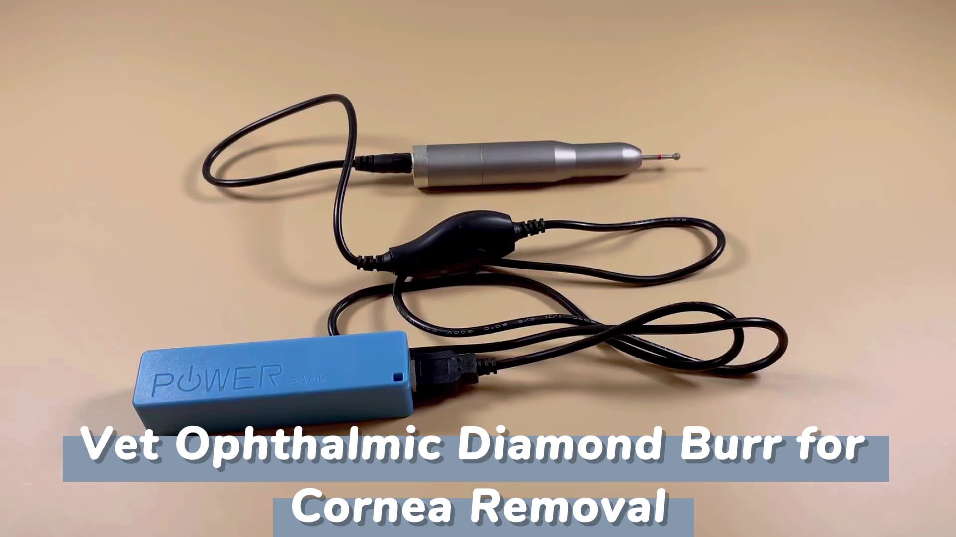 Veterinary Diamond Burr 5.0 Mm Diameter Eye Surgery Ophthalmology