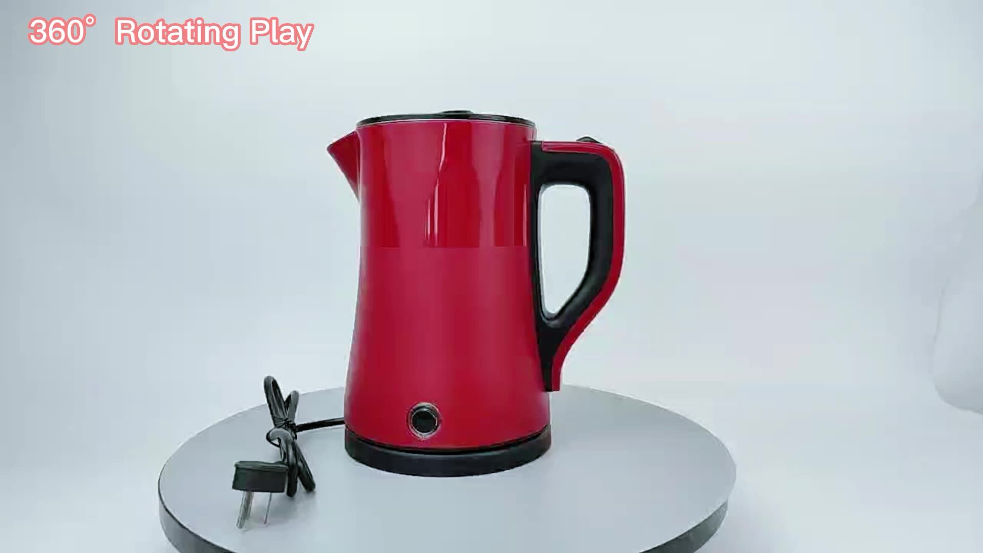 Stainless Steel Electric Kettle with Boil Dry Protection