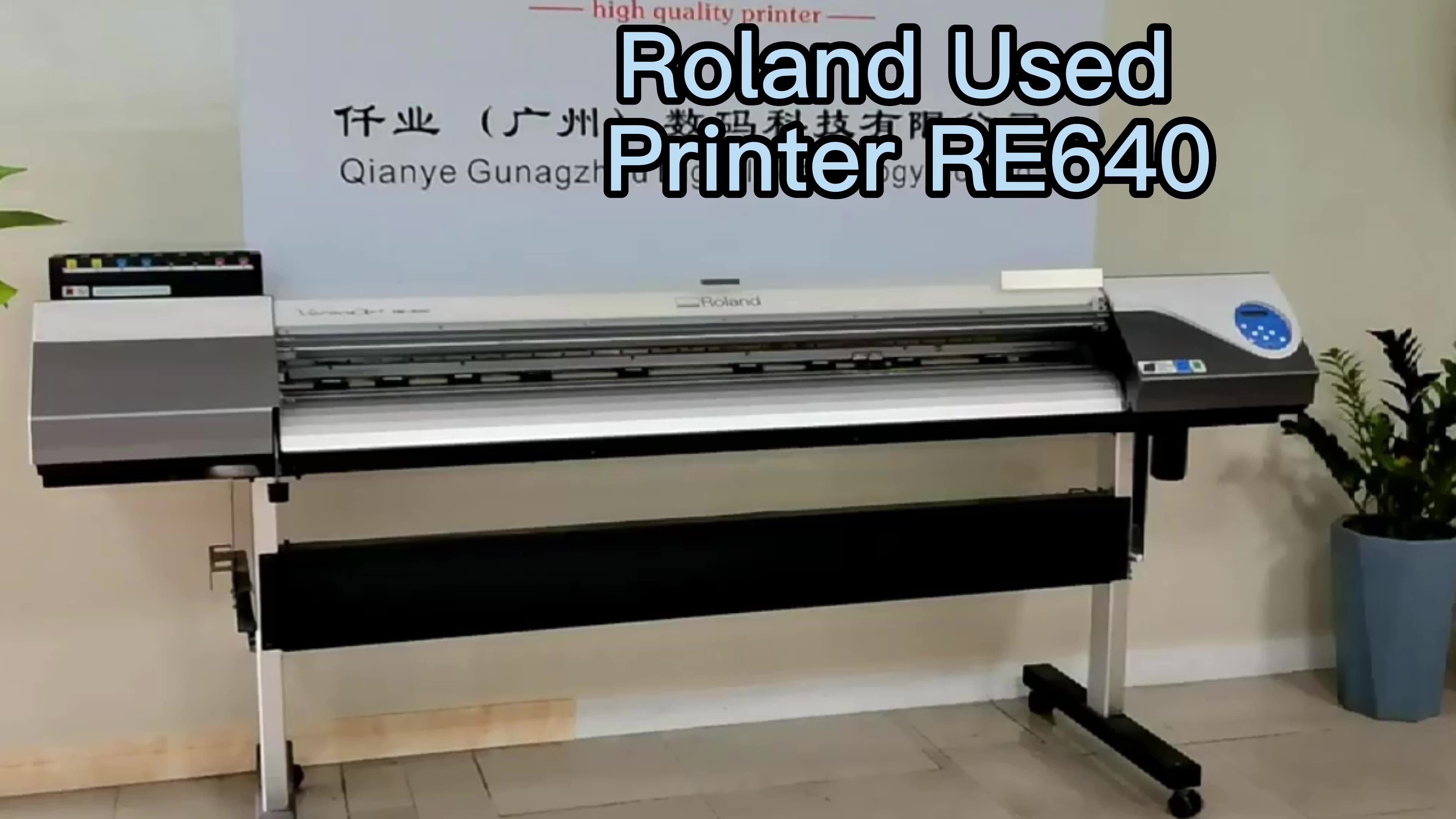 Roland Refurbished Wide Large Format Plotter Eco Solvent Sublimation