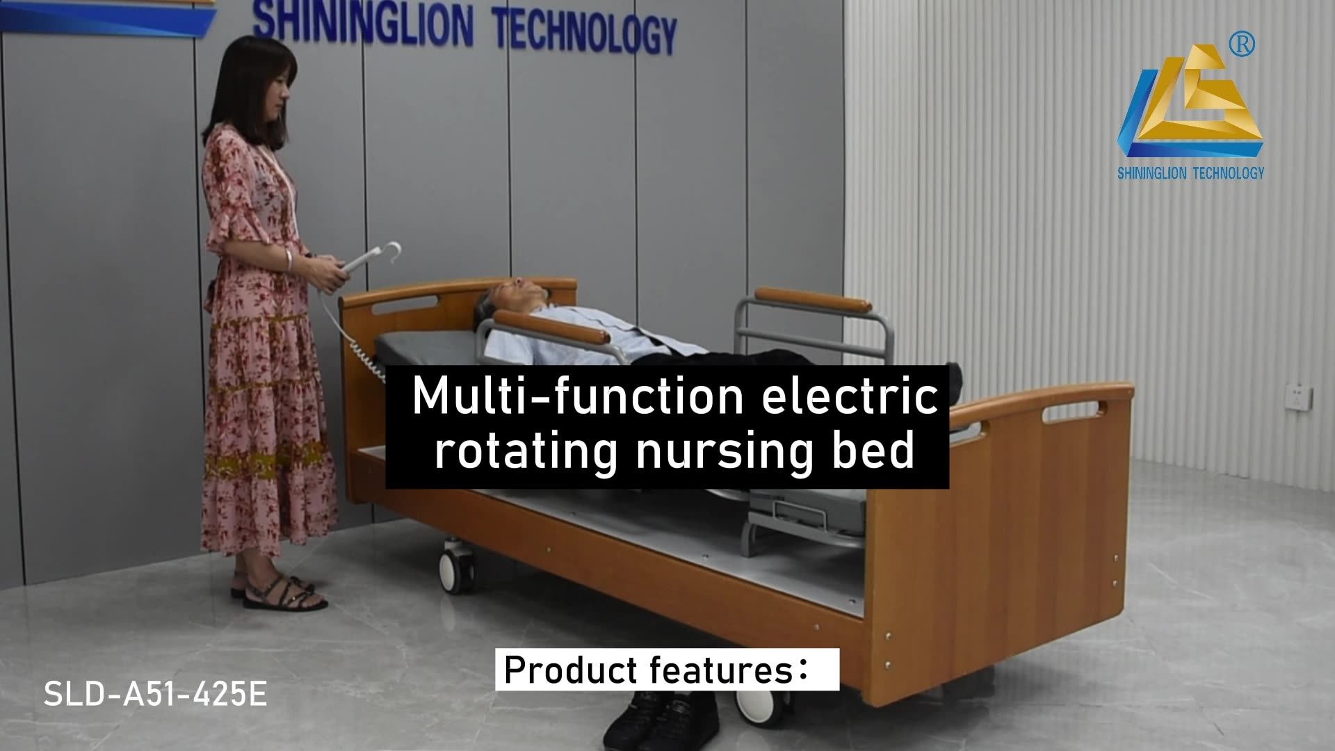 Wooden Electric Rotating Hospital Beds For Nursing Homes Buy Rotating