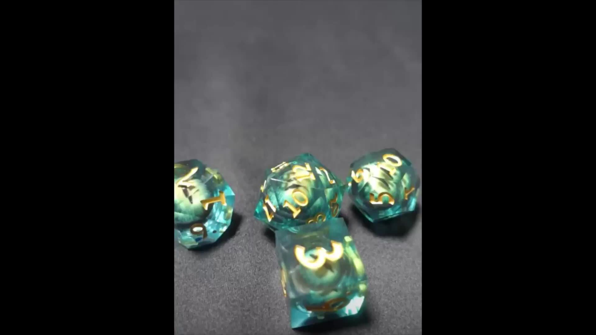 Dados de ojo de dragón - La colección de dragones cromáticos,Dados Poliedricos,uego de Dados mágicos poliédricos llenos de Globo Ocular,Dados poliédricos de Cristal de Ojos de dragón (Azul Dados de ojo de dragón - La colección de dragones cromáticos,Dados Poliedricos,uego de Dados mágicos poliédricos llenos de Globo Ocular,Dados poliédricos de Cristal de Ojos de dragón (Azul