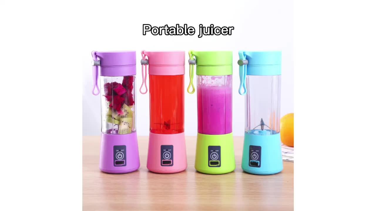 Wholesale Portable Hand Fresh Fruit Juice Blender Smoothie Mini