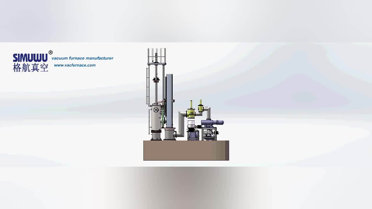 Vacuum Arc Var Melting Furnace For Melting Titanium Molybdenum