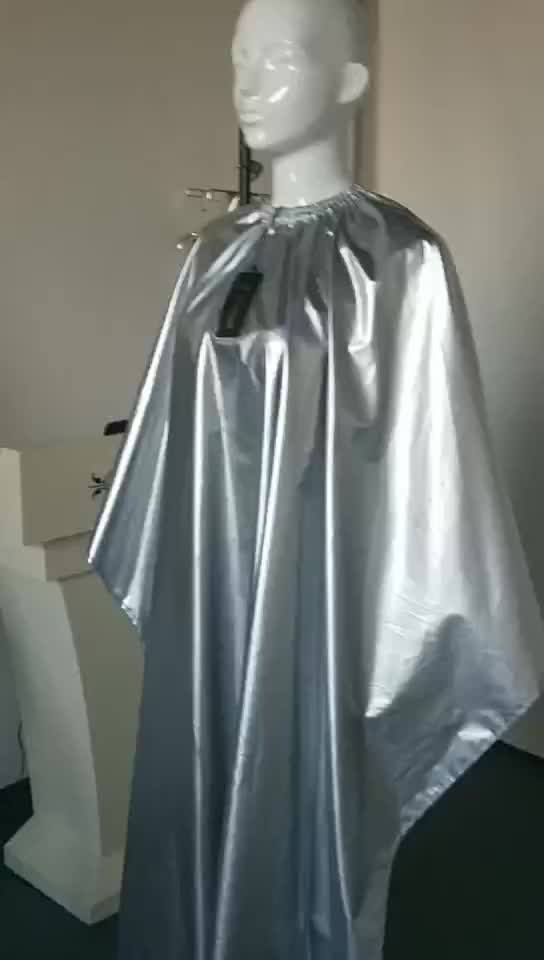 Salon Accessories Waterproof Coloring Barber Hair Dyeing Cape For