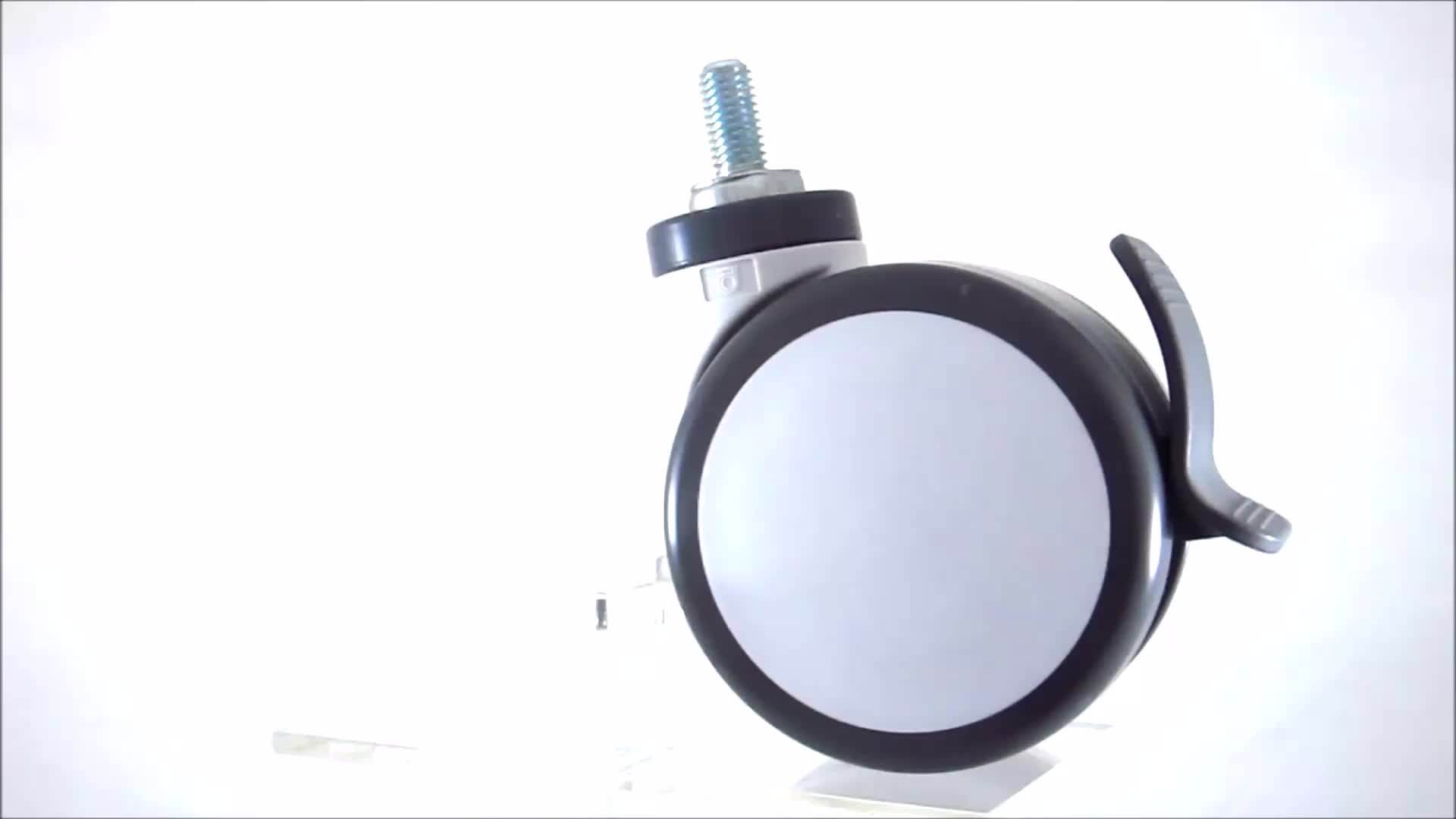 Cce Caster 4 Inch Pu Locking Bed Twin Wheel Medical Castor Buy High