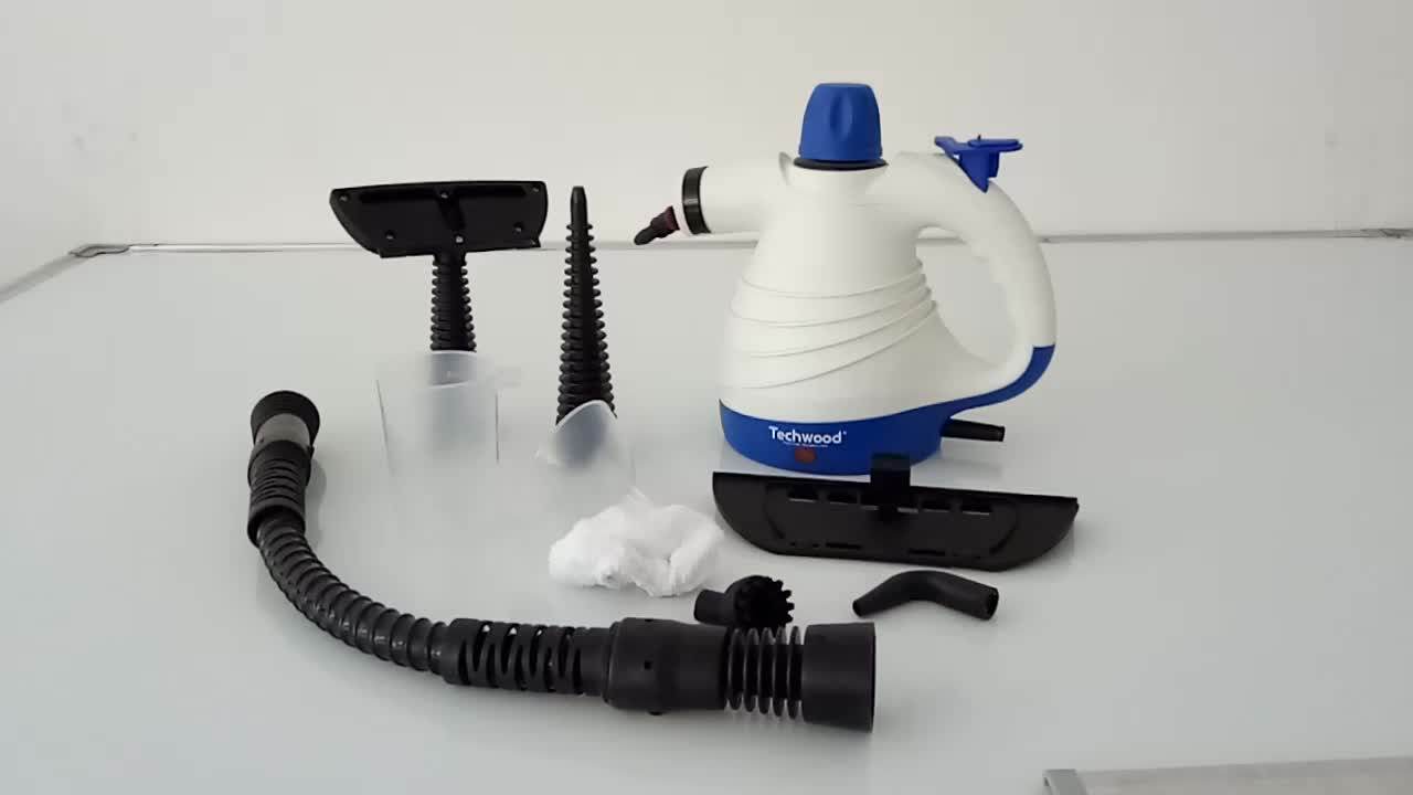 Multipurpose Sanitizing Portable Steamer With Attachments Great