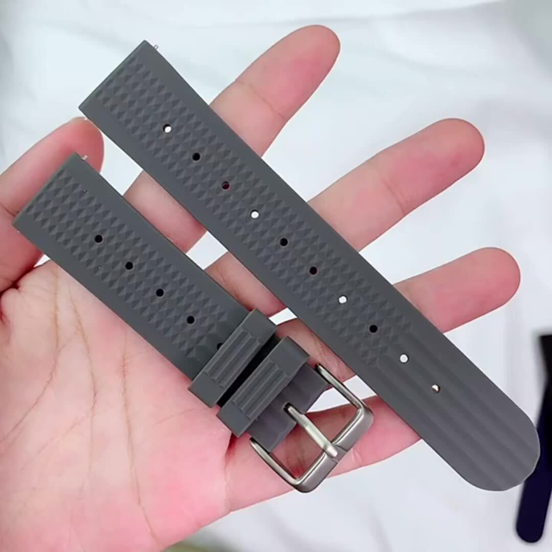 Quick Release Pins Watch Band For Huawei Watch Gt Burst Crack Silicone Breathable Strap With