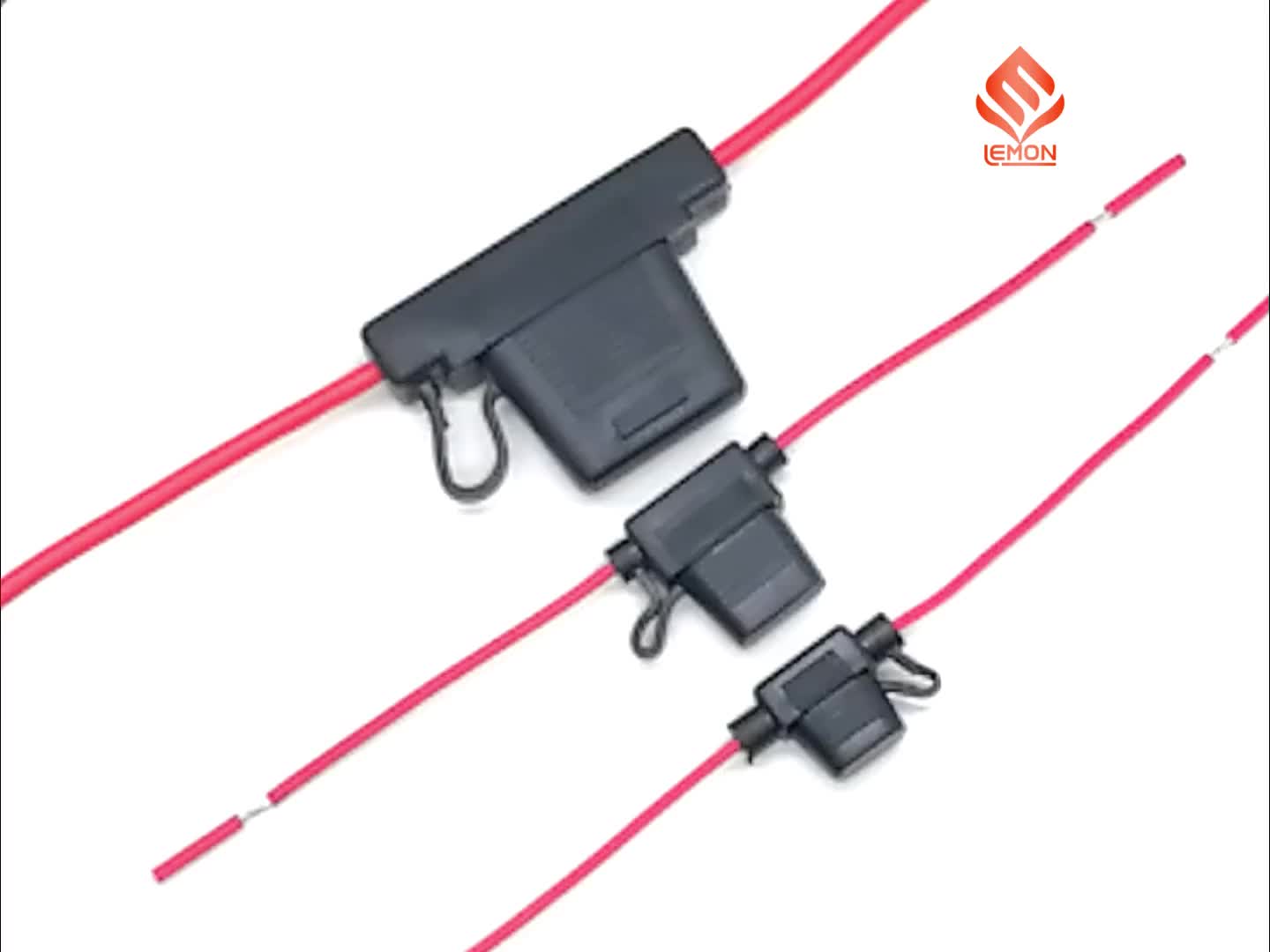 Car Fuse Holder 16AWG Gauge Copper Wire Car Auto Waterproof Mini Blade