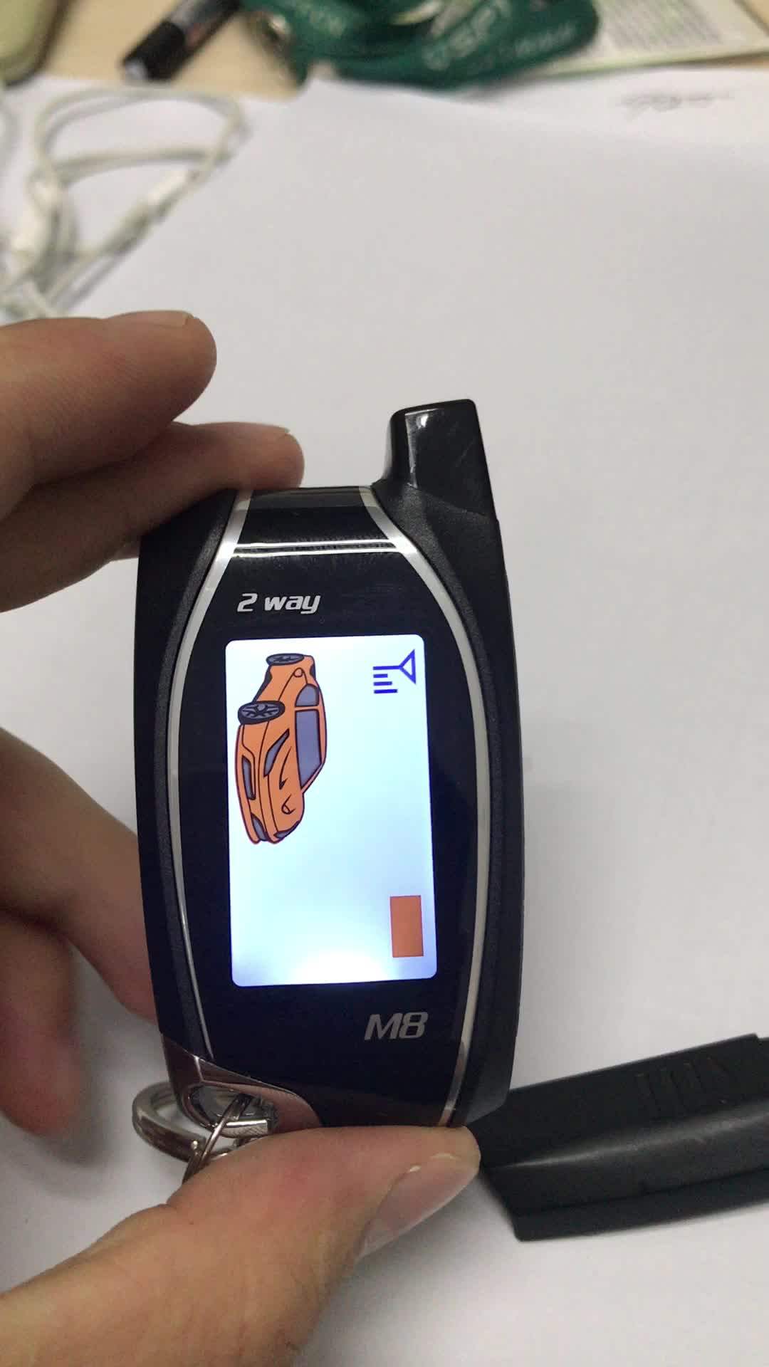 2019 Spy Universal Professional Fm Lcd Remote Two Way Car Alarm System