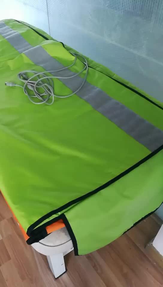 3 Zones Far Infrared Heating Sleeping Sauna Bag Thermal Blanket For