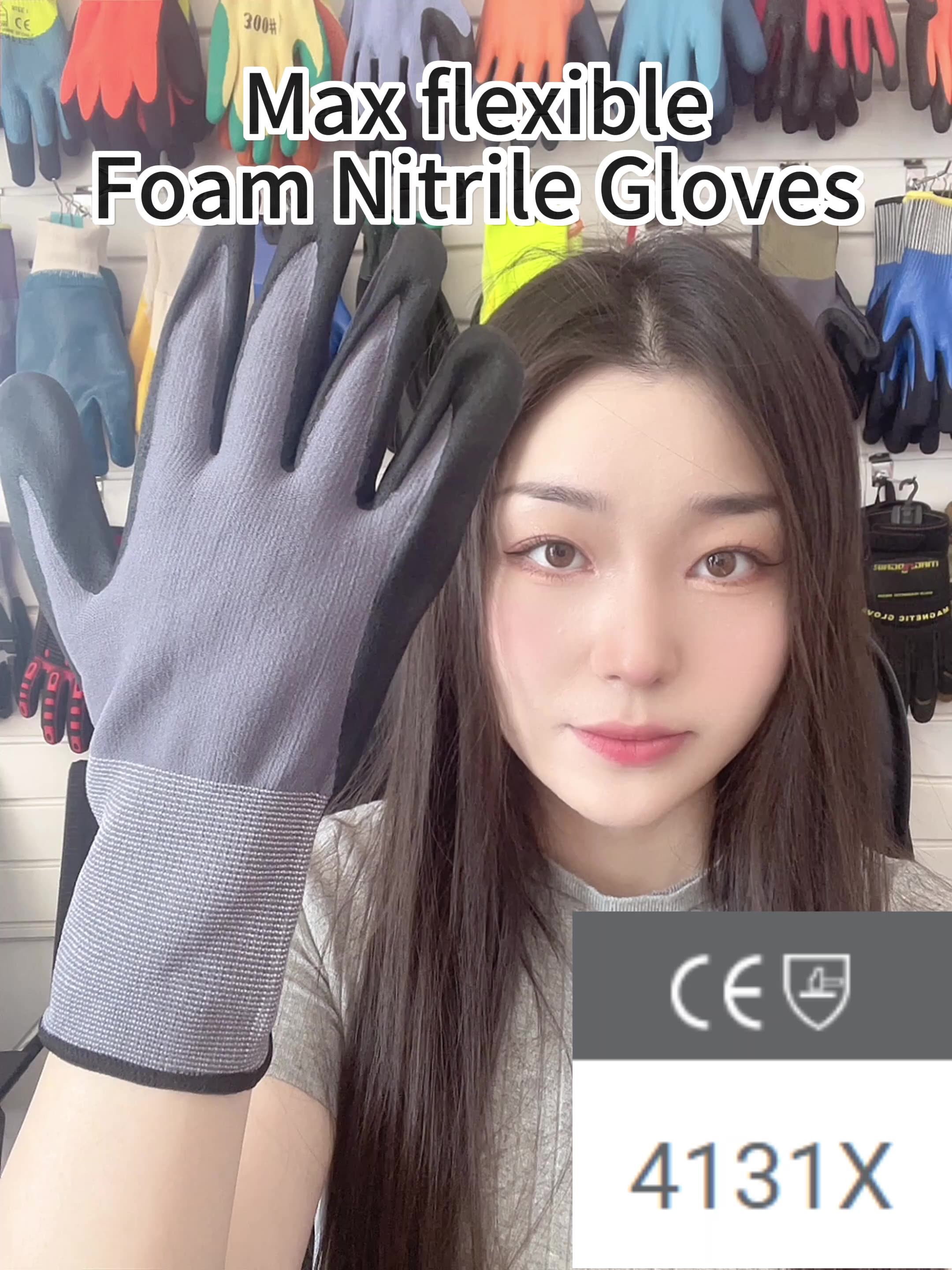 Maxipact Wholesale Custom Knitted Construction Handschuhe Personal