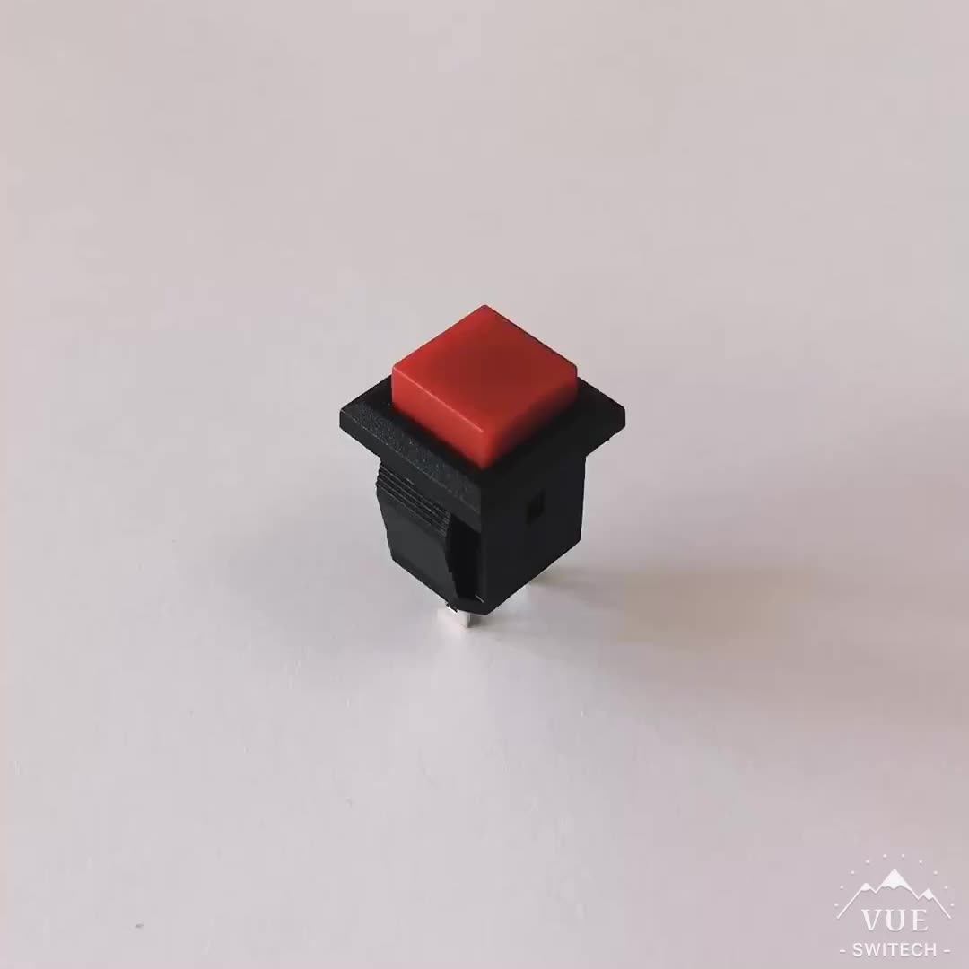 14mm Momentary Square Micro Waterproof Push Button Switches, View Push
