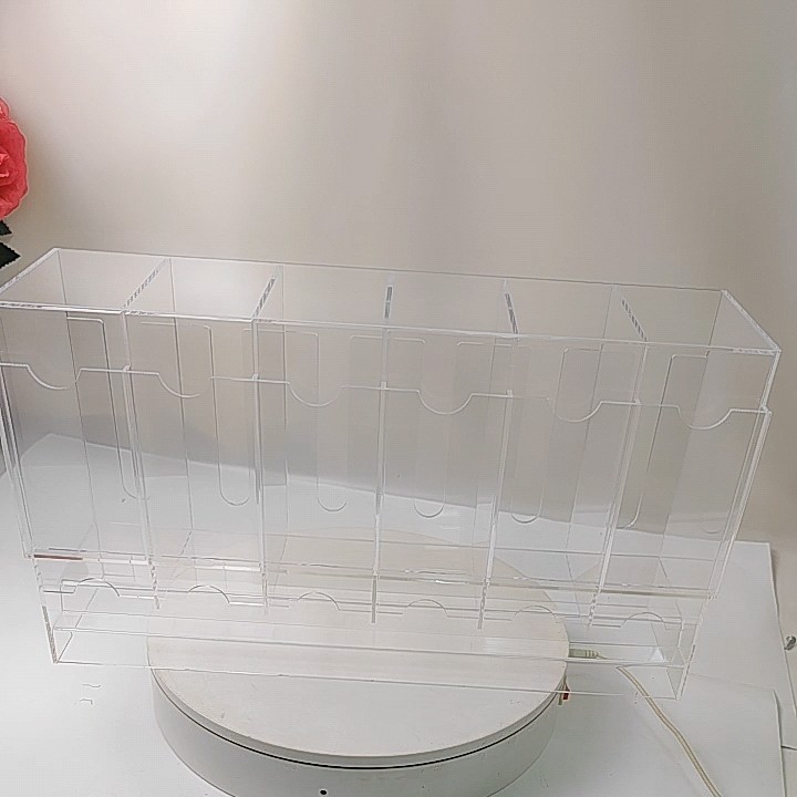 Clear Acrylic Card Pack Dispenser Collector's First Pick 6slot Perfect