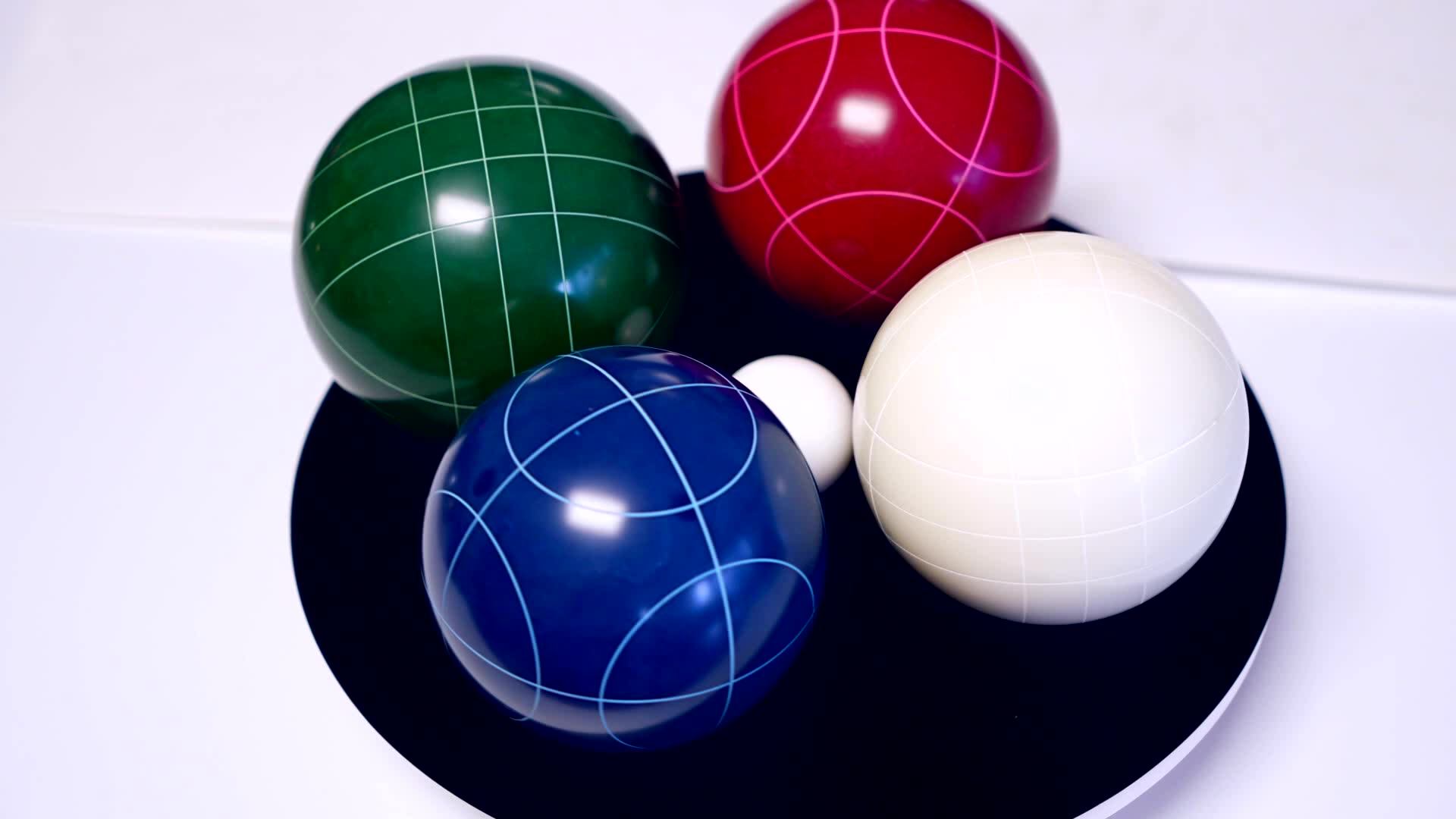 8 Balls 72mm Resin Petanque Bocce Ball,Boccia Bocce Ball Set Buy