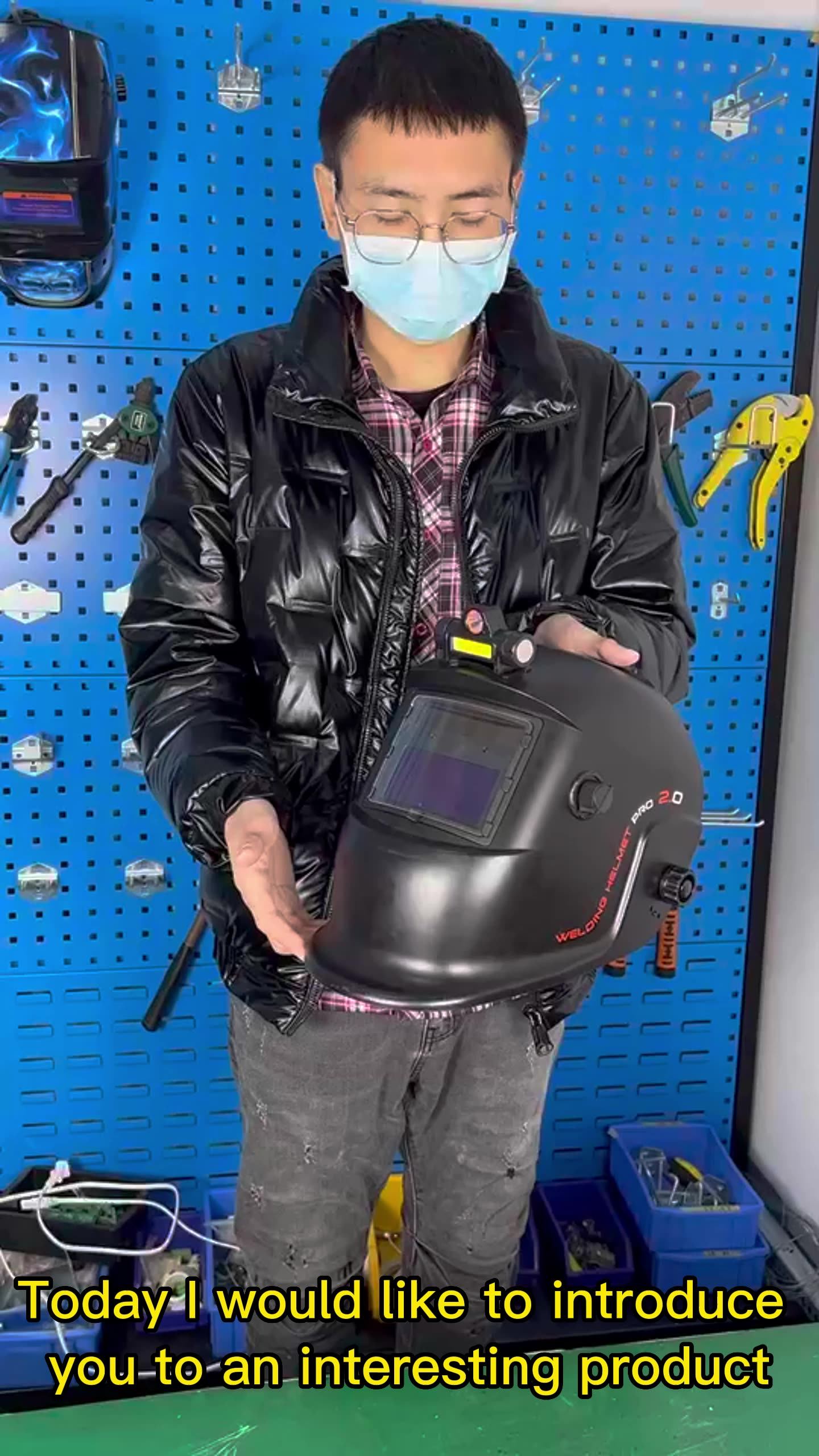Trq Tig Mig Auto Dimming Welding Helmet Can Be Customized Led