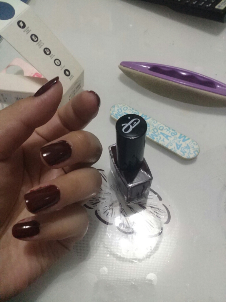 小奥汀车厘子红色指甲油好不好用，入手后7天来评价,第2张