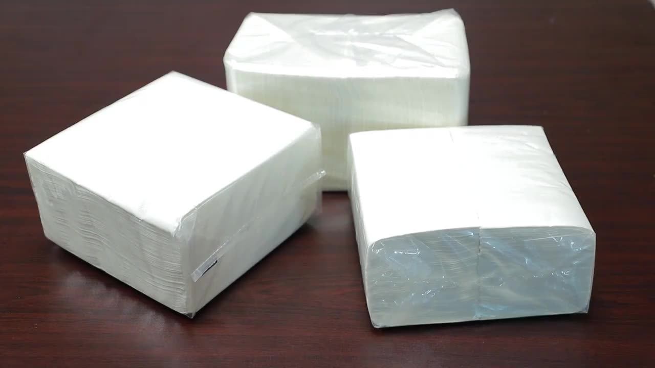 Disposable White Dinner Napkins Cloth Feel With Built In Flatware