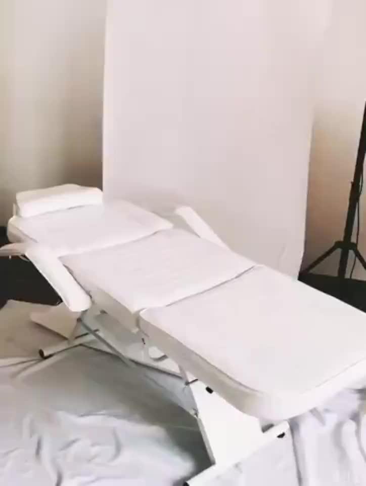 Foldable Multifunctional Hydraulic Facial Beauty Massage Bed Portable