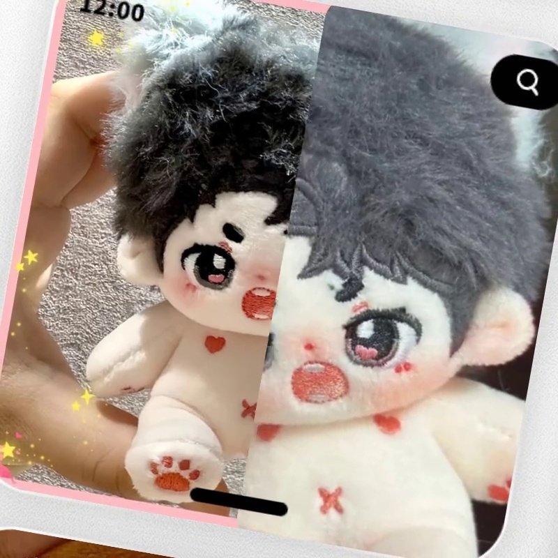 时代少年团刘耀文10cm棉花娃娃周边帅气公仔可爱玩偶送礼物女_棉花娃娃_