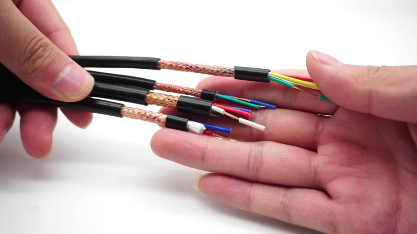 Rvvp 12 To 25 Core 1mm2 Heat Resistance Wire 300v/500v Shielded