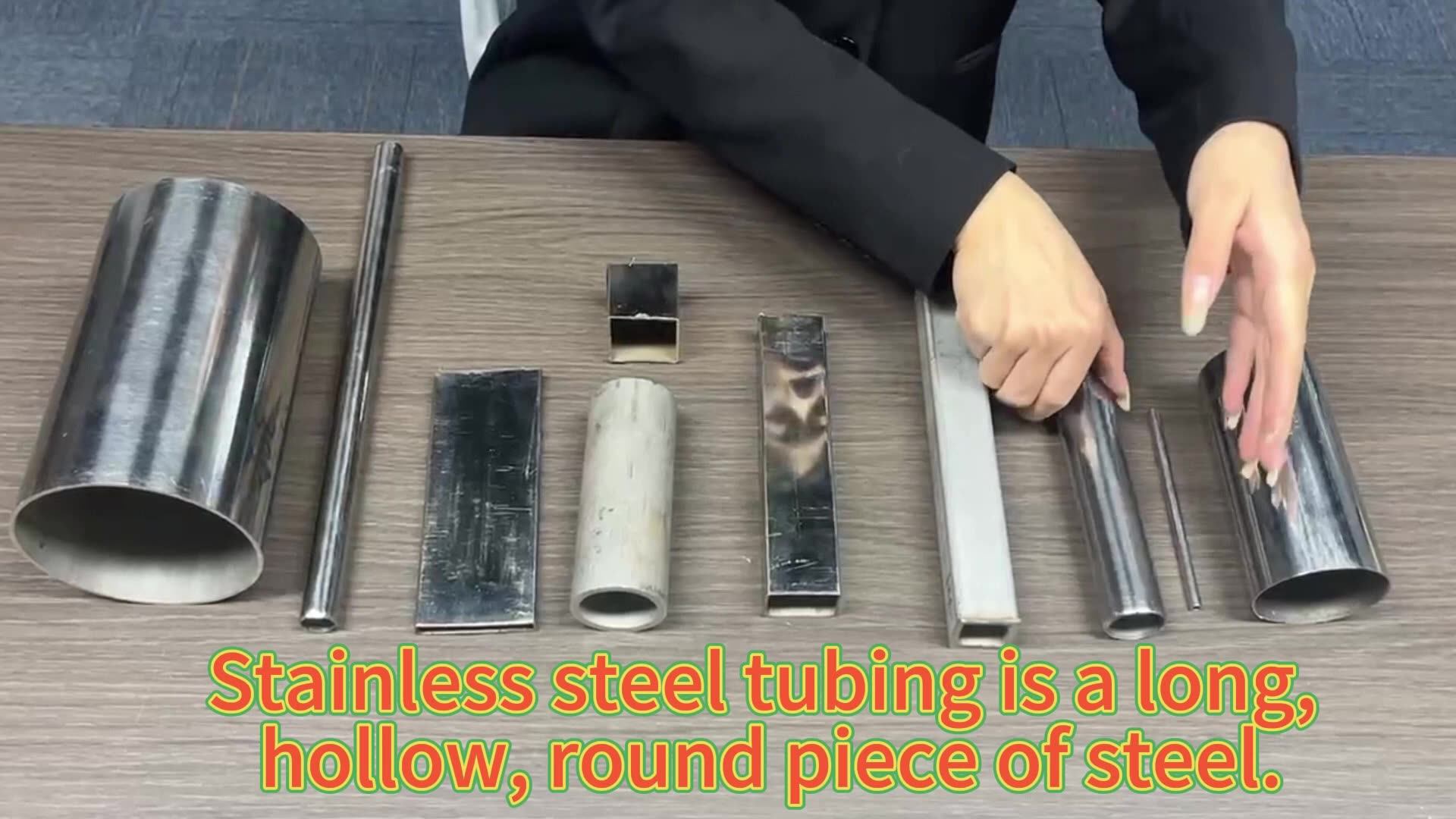 Stainless Steel Oval Handrails Railing Pipe Supplier Cover Attachments