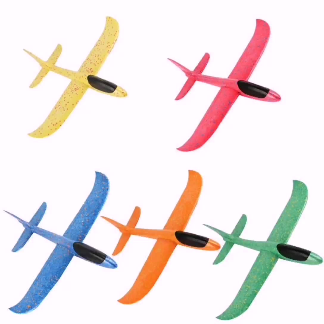 large throwing foam plane