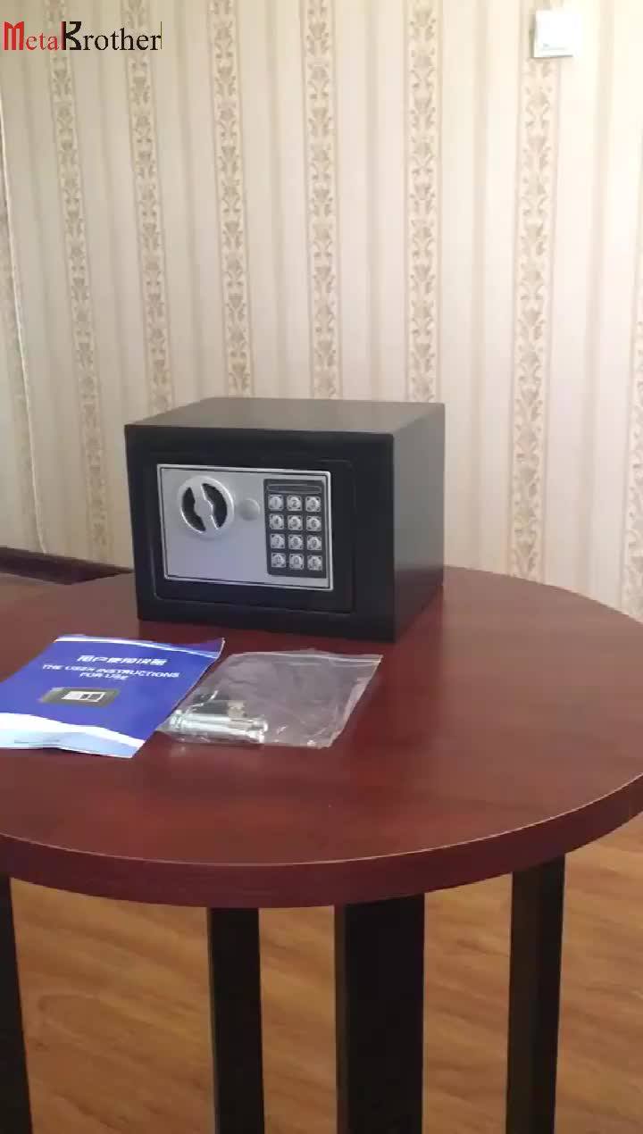Secure Metal Fireproof Digital Password Lock Cash Safe Box Electronic