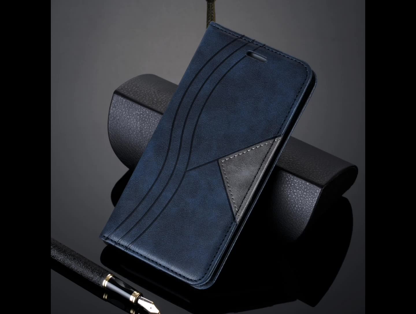 Luxury Leather 12 Mini SE 2020 8plus Flip Case For iPhone 6 6s 8 7 Plus 11 Pro X XR XS Max Magnetic Card Slots Phone Cover Coque iphone 8 plus case