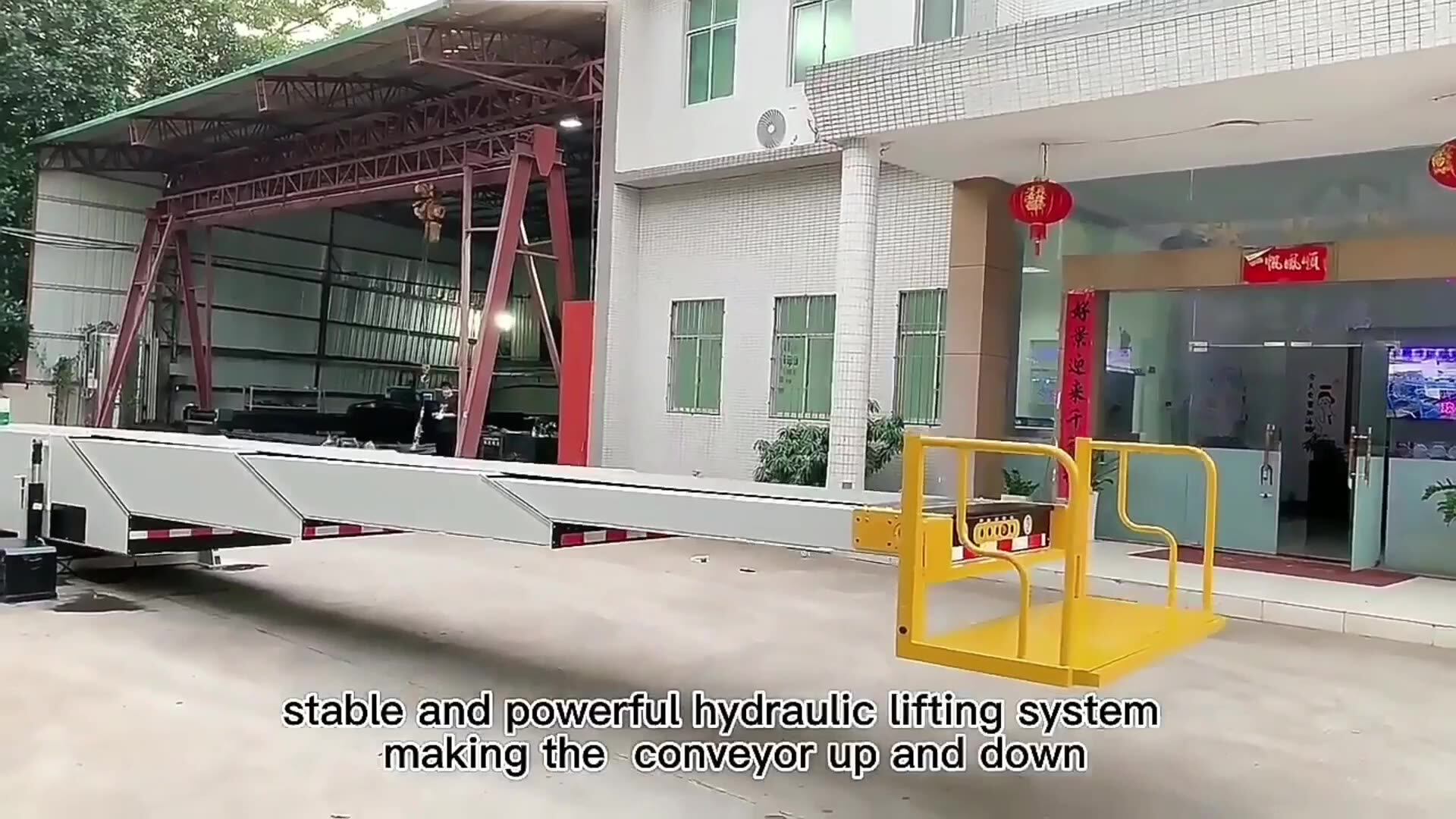 Logistics Ports Docks Stations Container Loading Equipment Telescopic ...