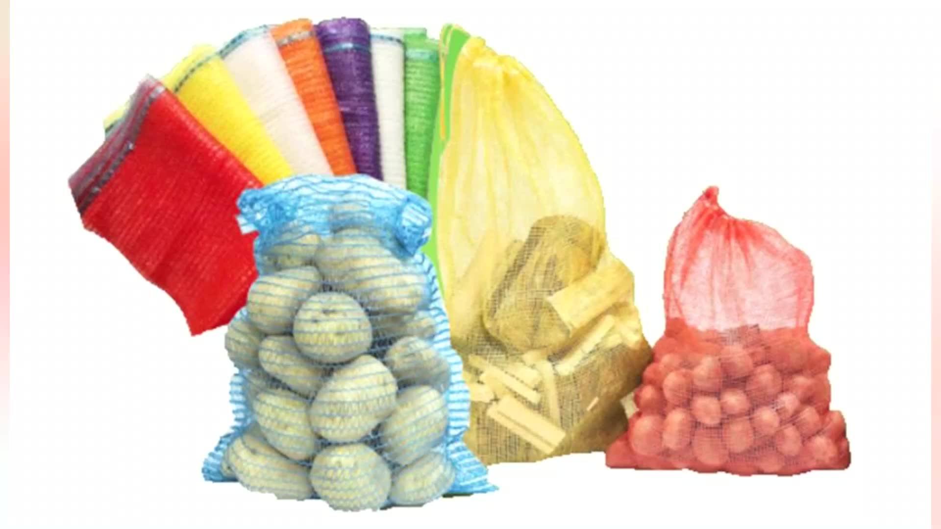 Customized Fruit Vegetable Packaging Pp Mesh Leno Bag Roll Buy Pp