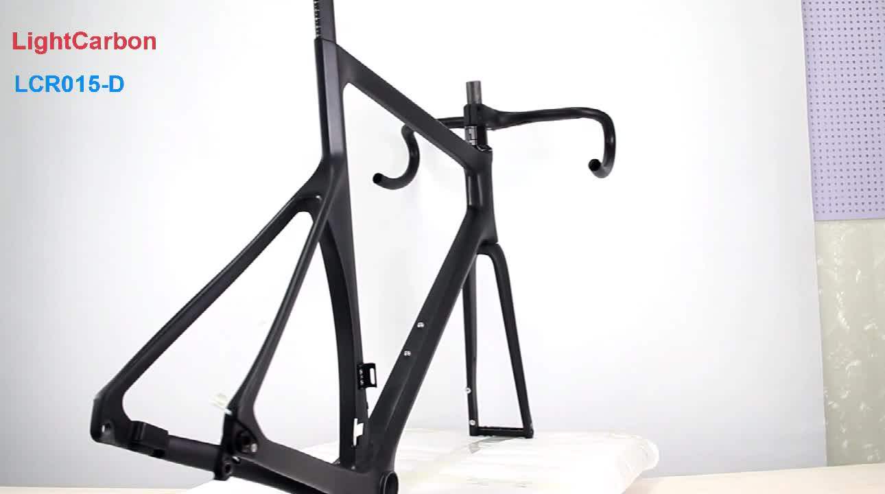 Lightcarbon New Aero Carbon 700c Road Bike Frame Lcr015d Disc Brake