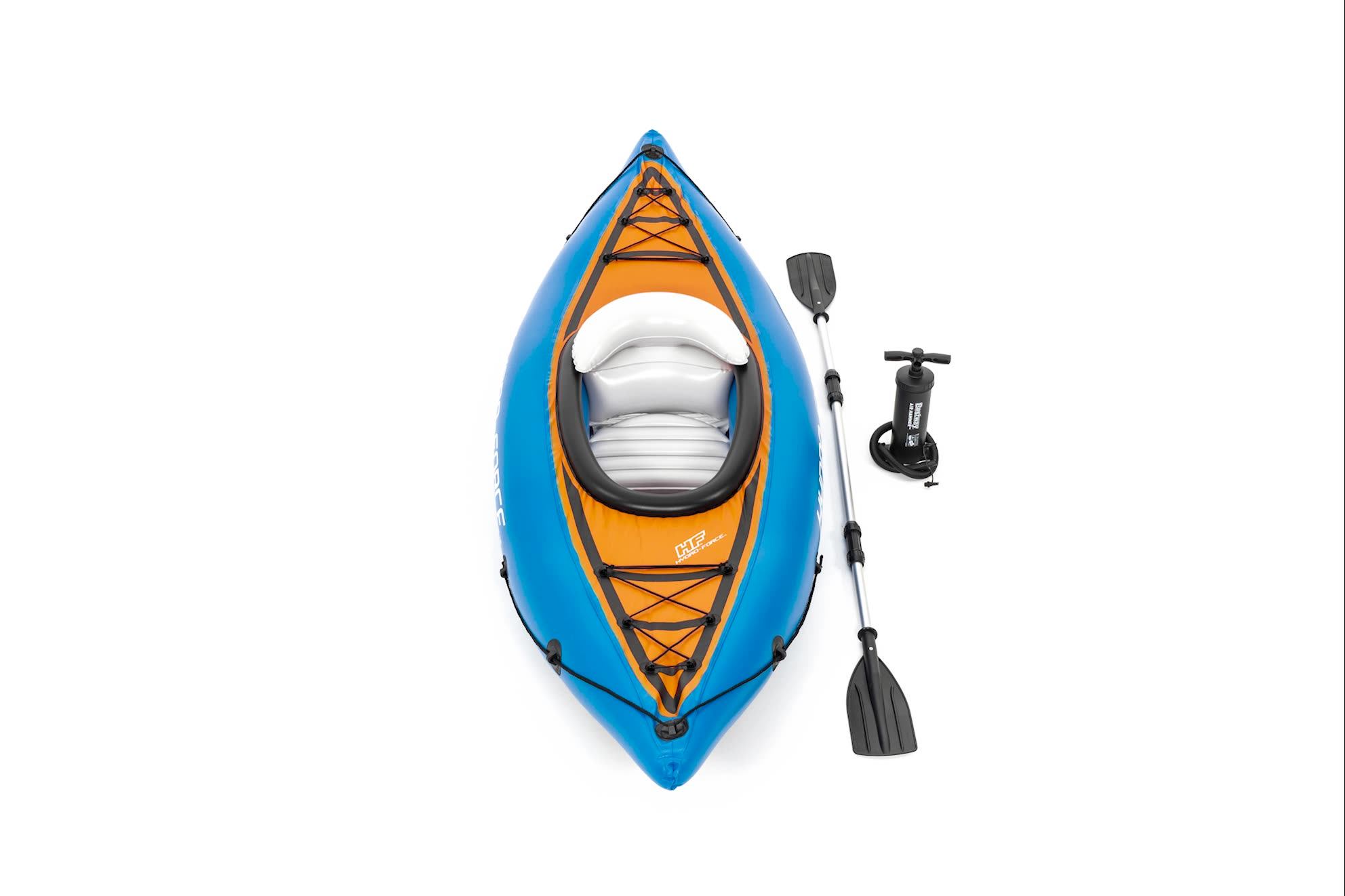 Bestway 65115 Cove Champion Inflatable Kayak Set Inflatable Fishing
