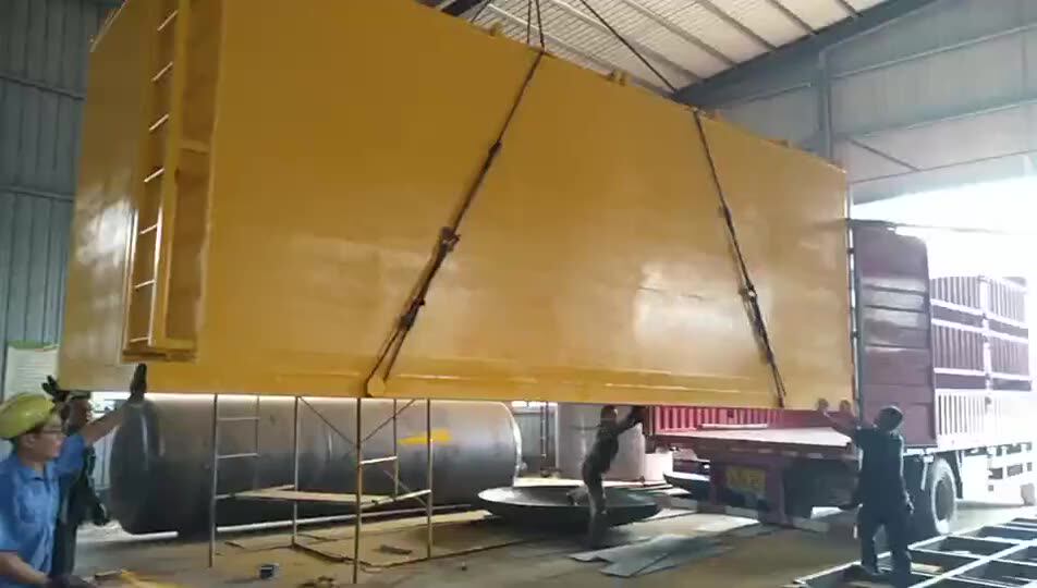 Above 50000 Liters Welding Diesel Fuel Tank Portable Mobile Oil Storage