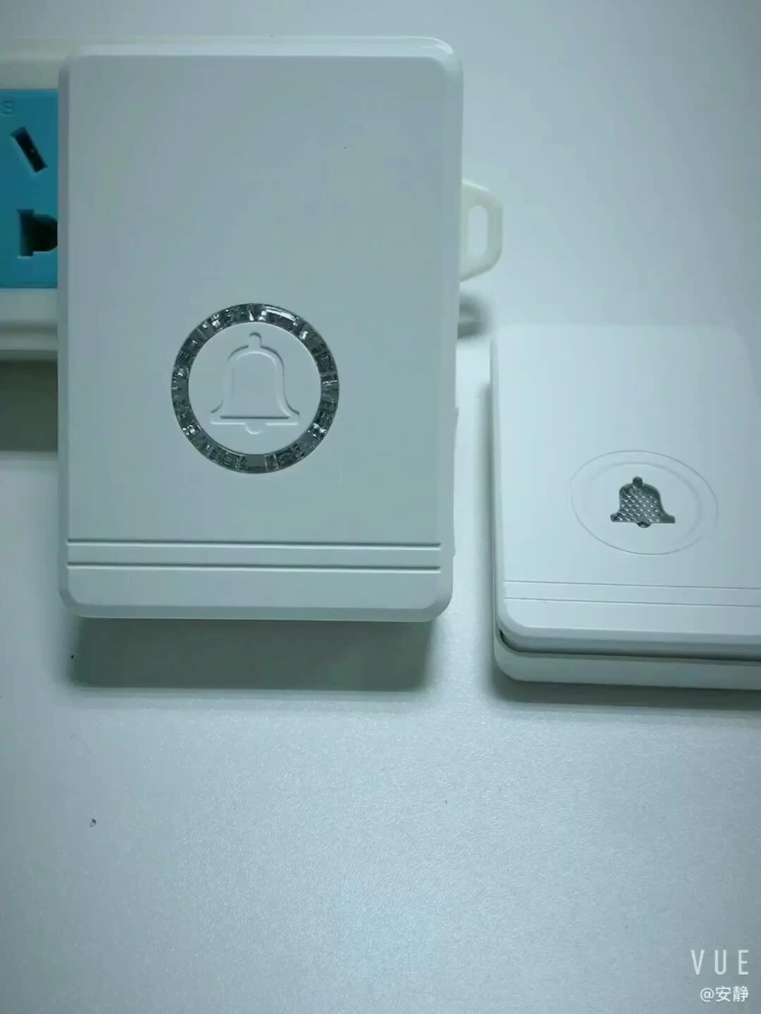 Funny 400m Dog Barking Doorbell Ip54 Waterproof 433mhz Plugin 97db