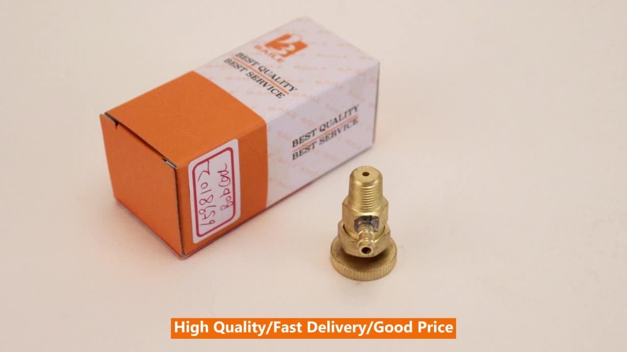 V2403 Fuel Bleeder Valve Injector Pump Valve 6598102 For Engine Kubota Bobcat S130 S150 S160