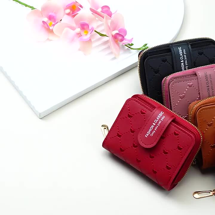 Factory Wholesale 2022 New Fashion Short Clasp Money Clip Student Coin